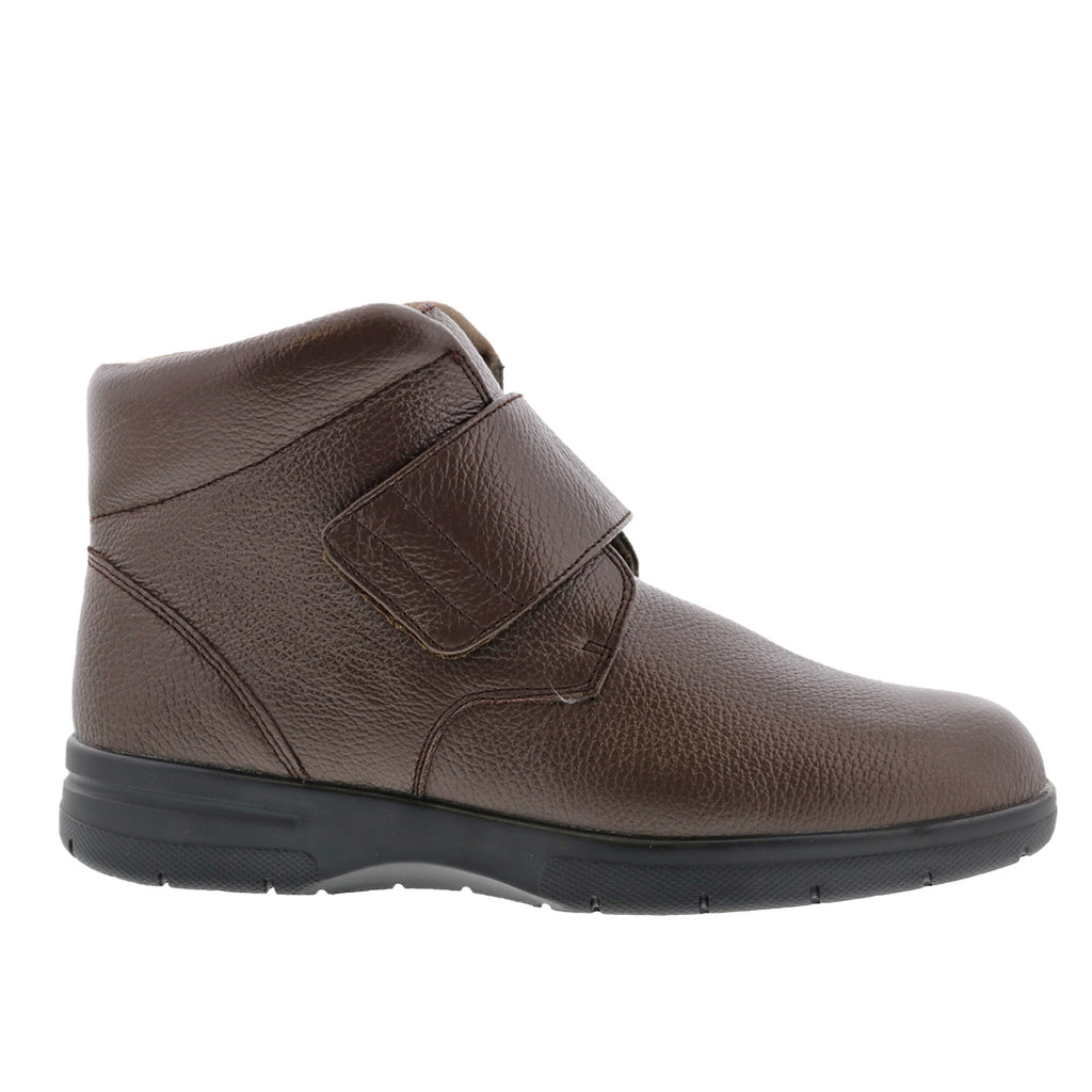 Brown Tumbled Leather-Big Easy Boots BY DREW 5