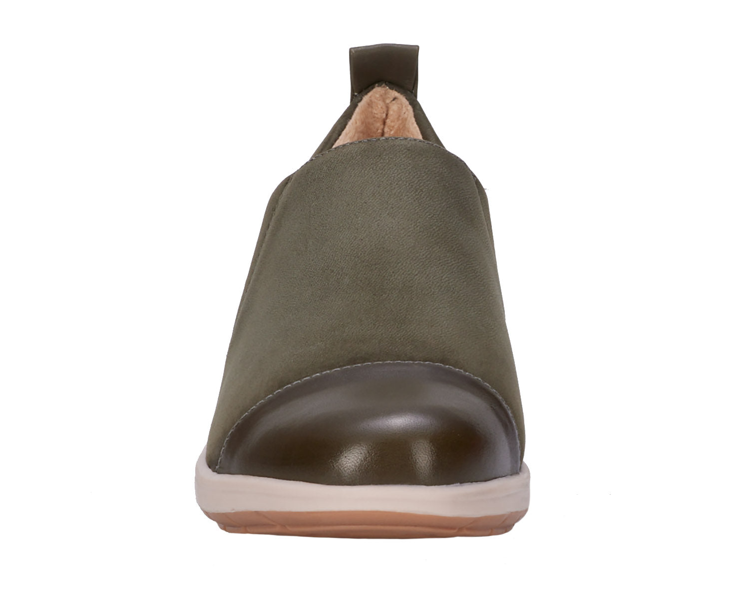 Olive Nubuck Leather-OZZIE BY ROS HOMMERSON 6
