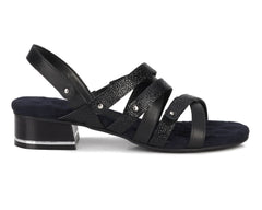 Black Pebbled Patent  Leather-BREEZE BY ROS HOMMERSON 5
