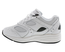 White Leather Perf White Mesh-FLARE BY DREW 6