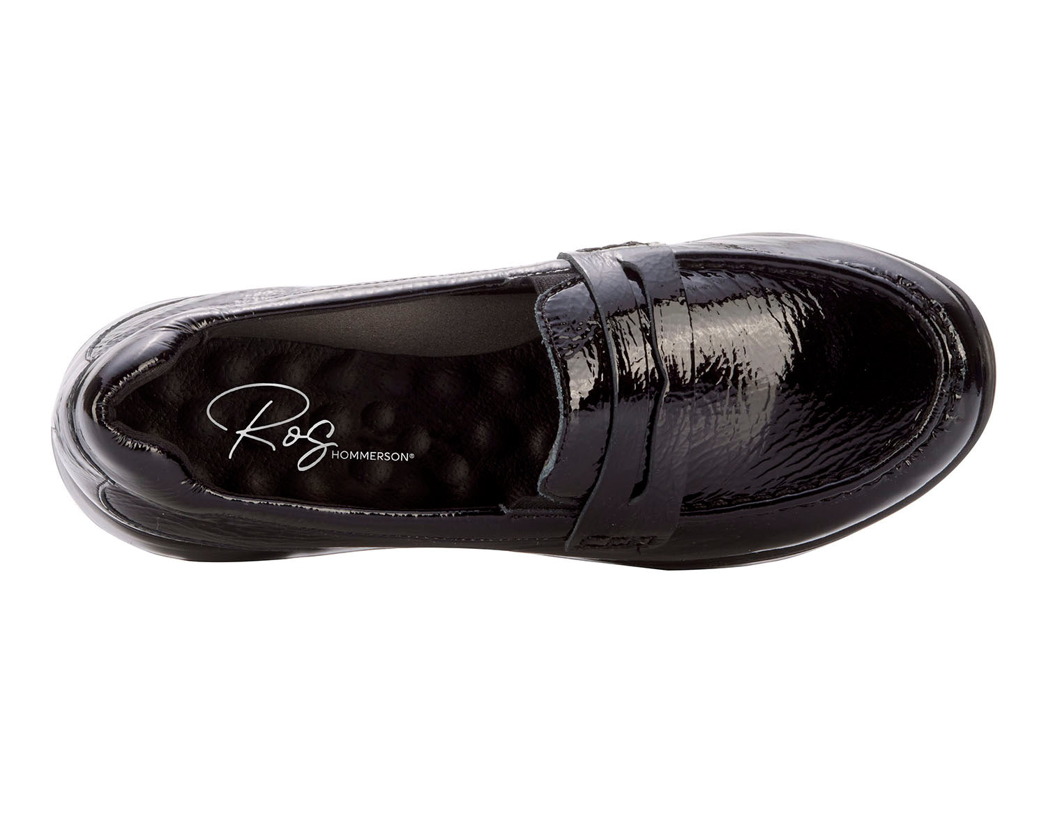Black Crinkle Patent-DANNON BY ROS HOMMERSON 4
