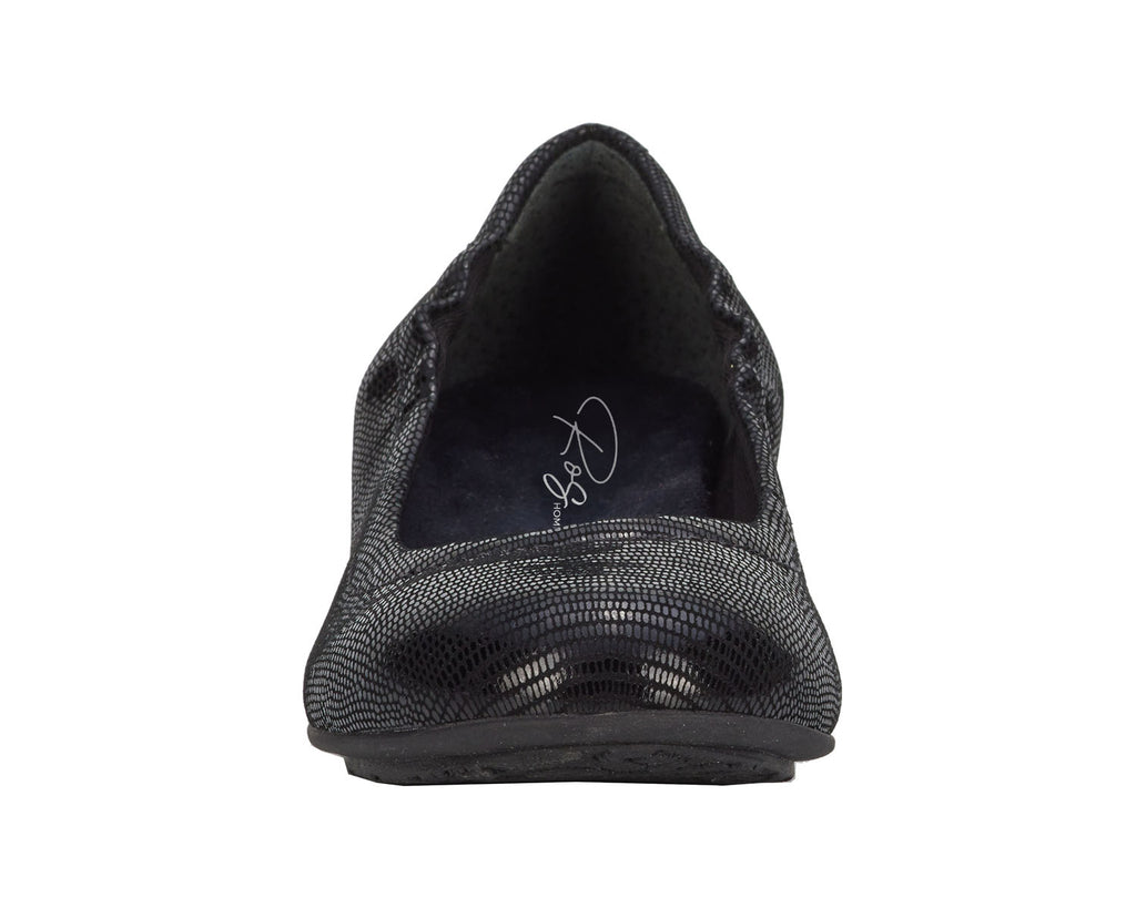Black Patent Lizard Print Leather-TESS BY ROS HOMMERSON 5