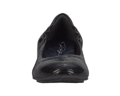 Black Patent Lizard Print Leather-TESS BY ROS HOMMERSON 5