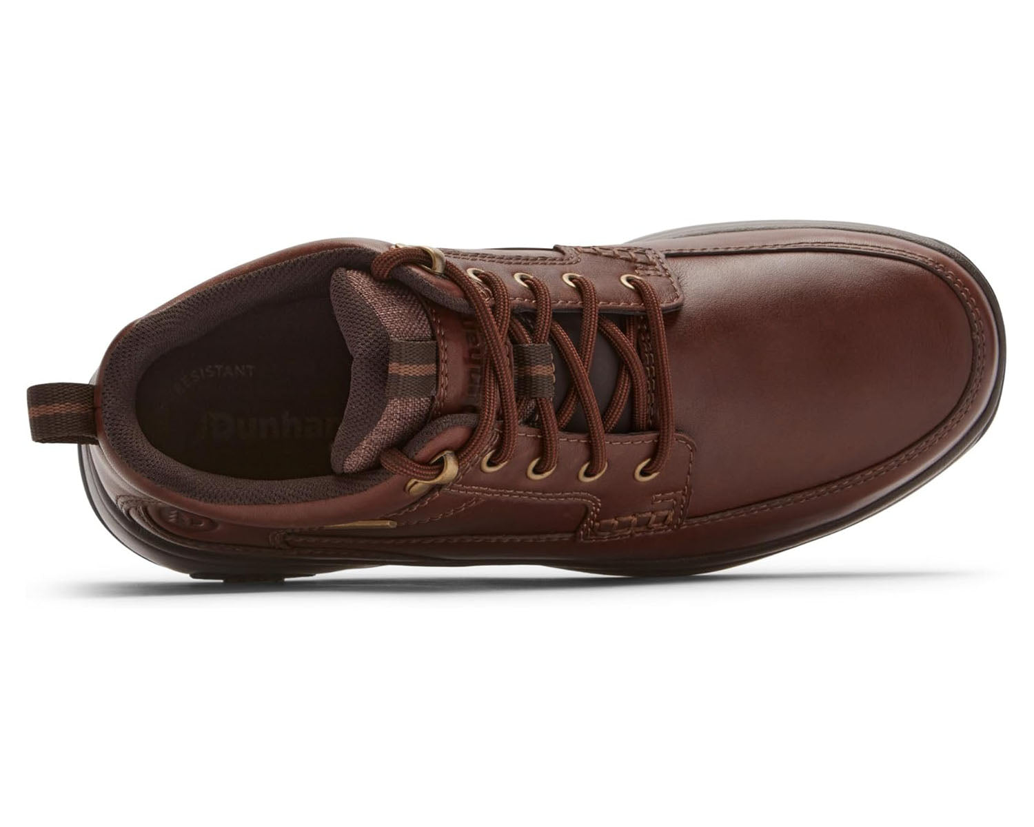 Dark Brown Leather-8000 Waterproof Mid Boot BY DUNHAM 4