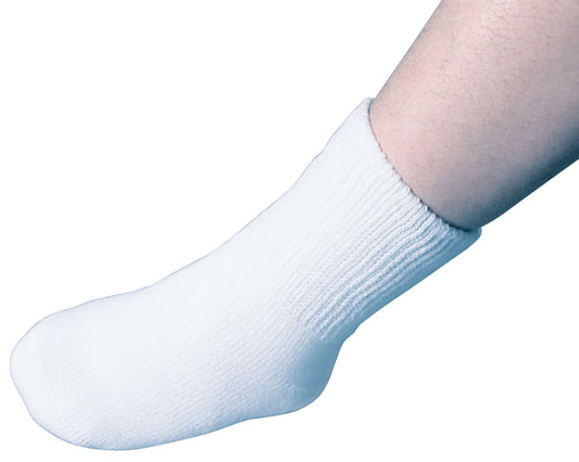 White-SEAMLESS OVERSIZED SOCKS 1