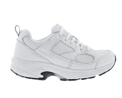 White Leather White Mesh-FLASH II BY DREW 5