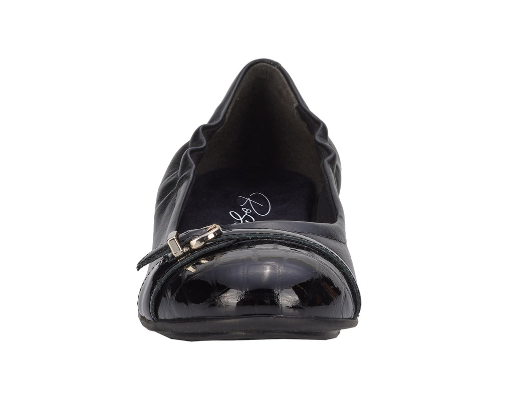 Black Leather  Patent-TRISTA BY ROS HOMMERSON 6