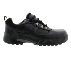 Black Tumbled Leather-Boulder Boots BY DREW 6