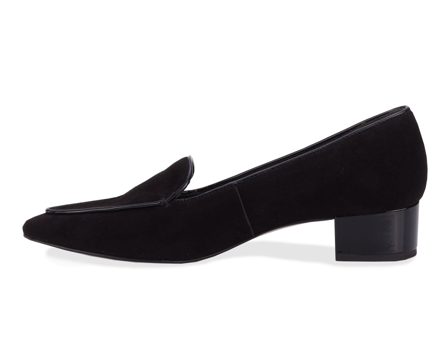 Black Suede Patent-HONEY BY ROS HOMMERSON 7