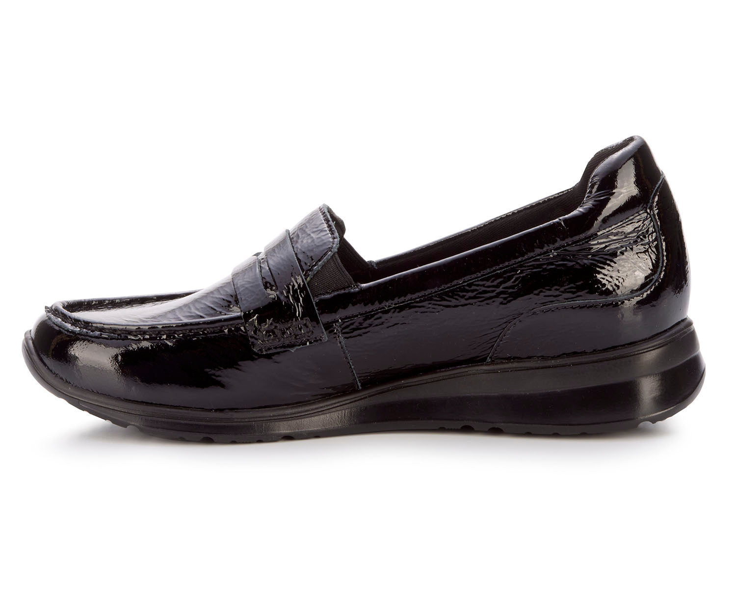 Black Crinkle Patent-DANNON BY ROS HOMMERSON 5