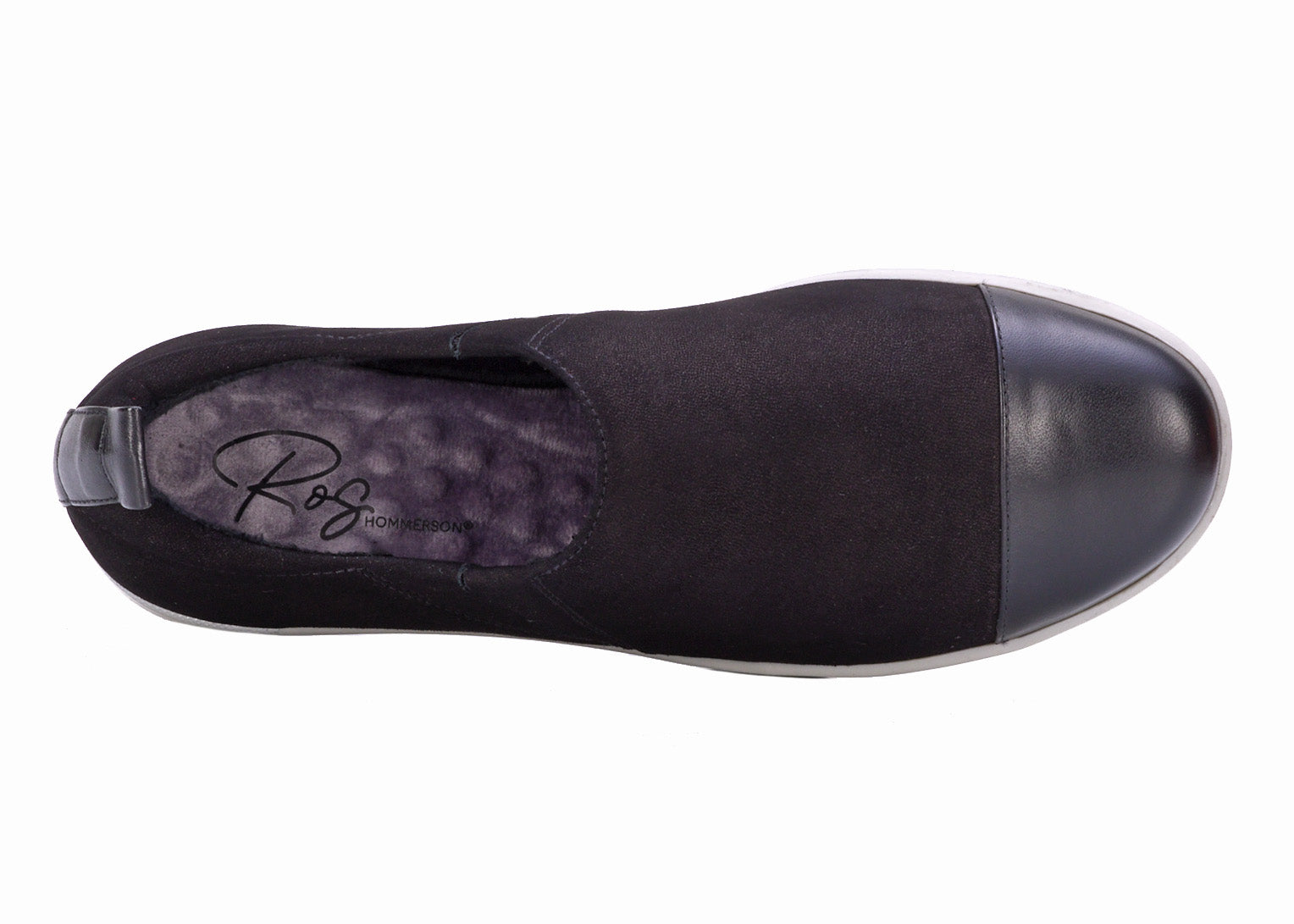 Black Nubuck Leather-OZZIE BY ROS HOMMERSON 6