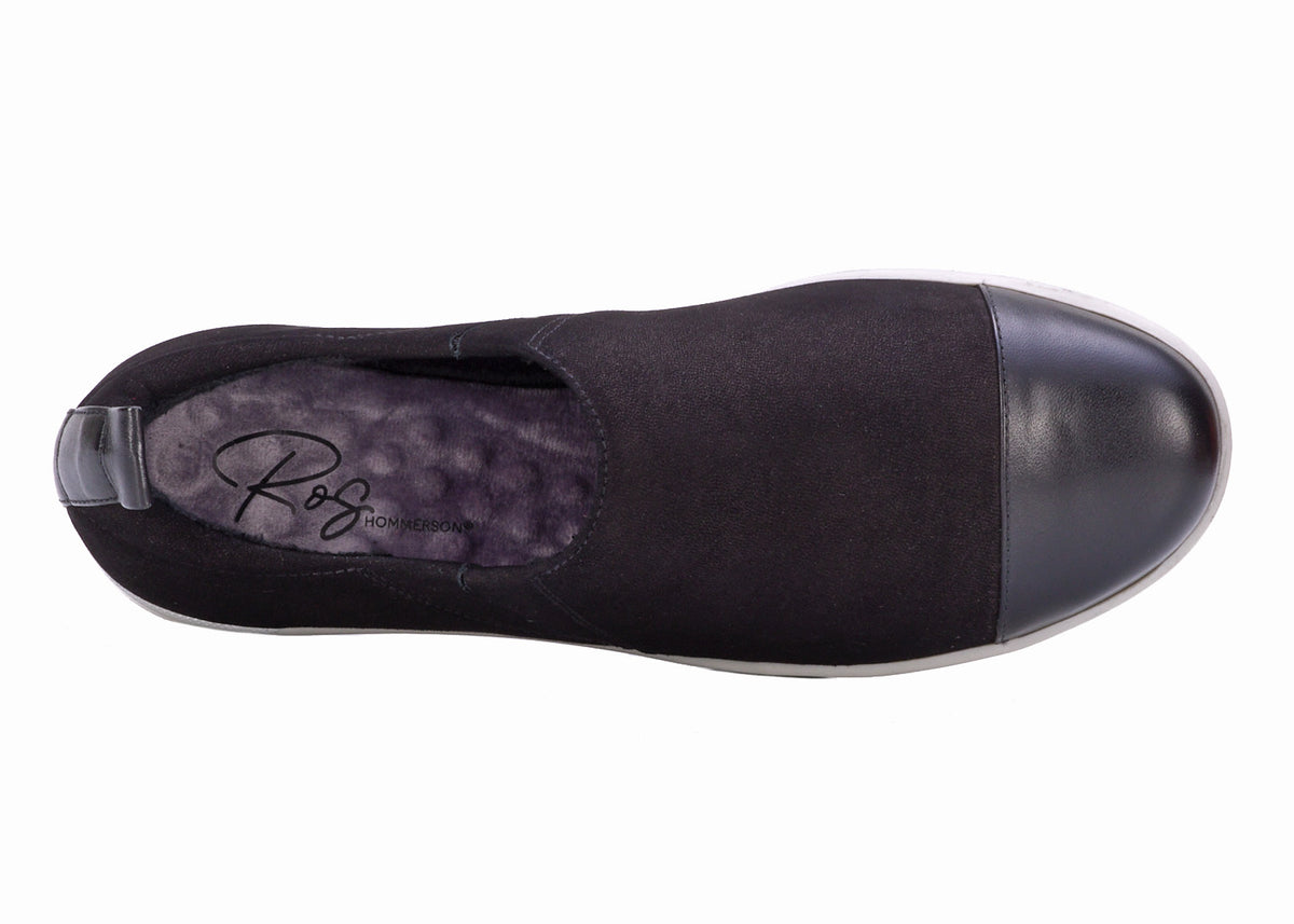 Black Nubuck Leather-OZZIE BY ROS HOMMERSON 6