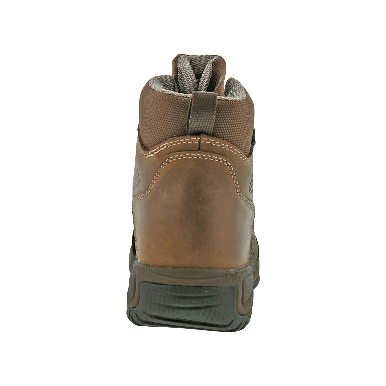 Dark Brown Leather-Trek Boots BY DREW 6