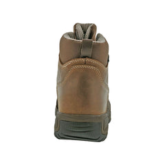 Dark Brown Leather-Trek Boots BY DREW 6