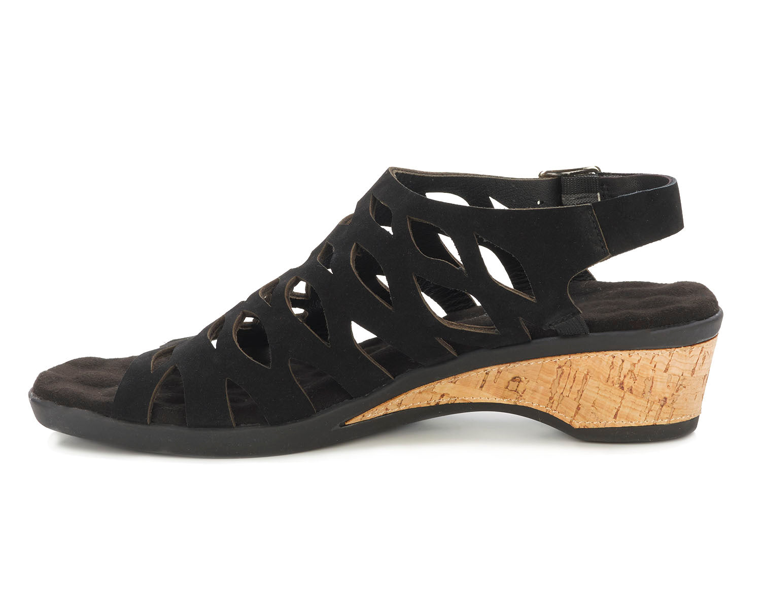 Black Nubuck Leather-KATIA BY ROS HOMMERSON 4