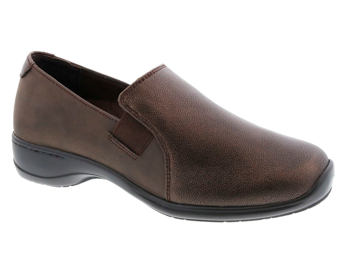 Brown Leather-SLIDE IN BY ROS HOMMERSON 1