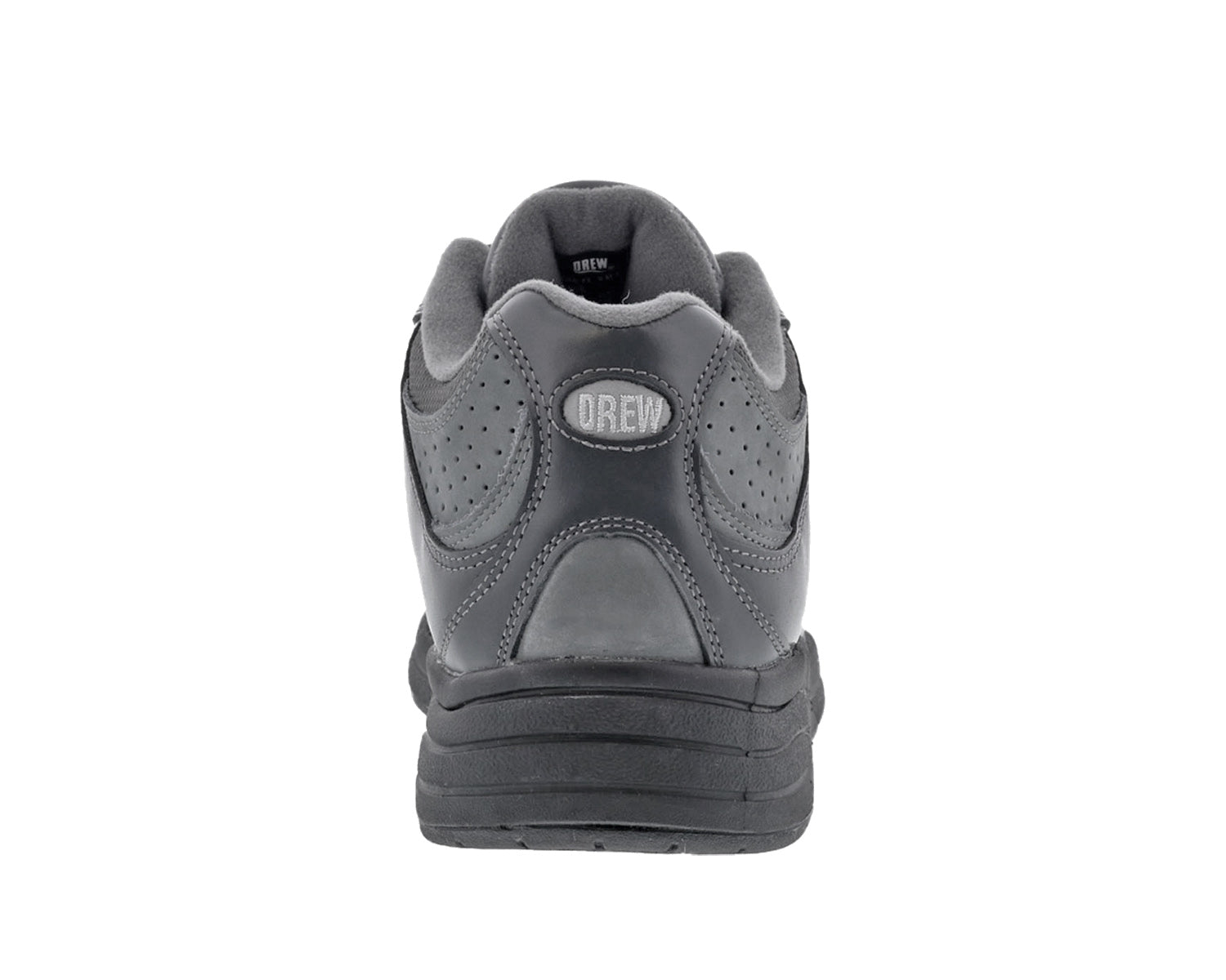 Grey Leather Mesh-SURGE BY DREW 6