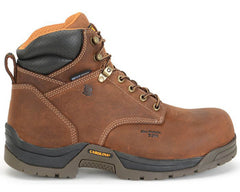Brown Leather-BRUNO 6 Soft Toe Waterproof by Carolina 5