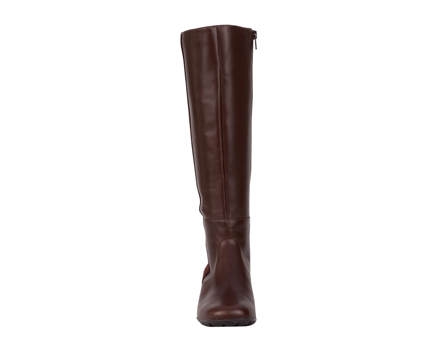 Brown Leather  Stretch Suede Fabric-MIX WWS BY ROS HOMMERSON 7
