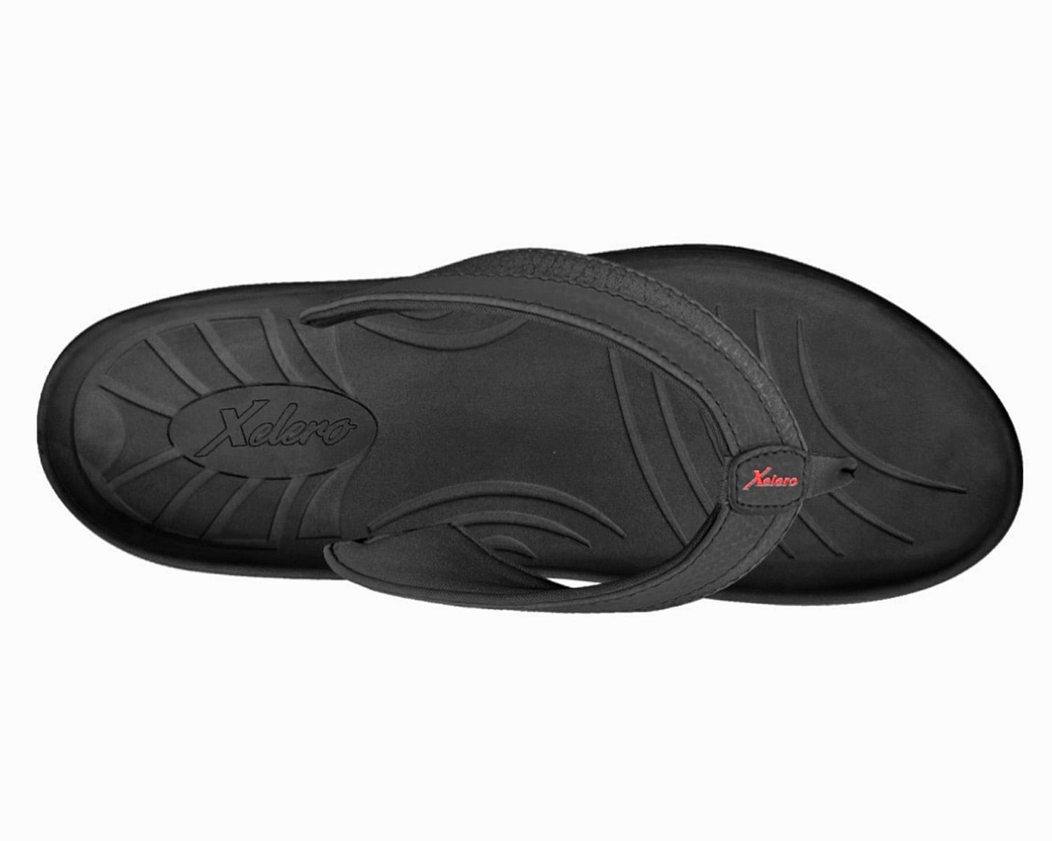Black-TRU SANDAL THONG BY XELERO 5