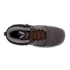 Brown Tumbled Leather-Rockford Boots BY DREW 3