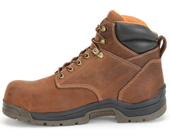 Brown Leather-BRUNO 6 Soft Toe Waterproof by Carolina 6