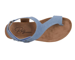 Denim Matte Snake Leather-PRESTON BY ROS HOMMERSON 5