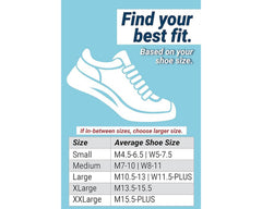 White-OS1st WP4 WIDE Wellness Performance Sock - Crew 4