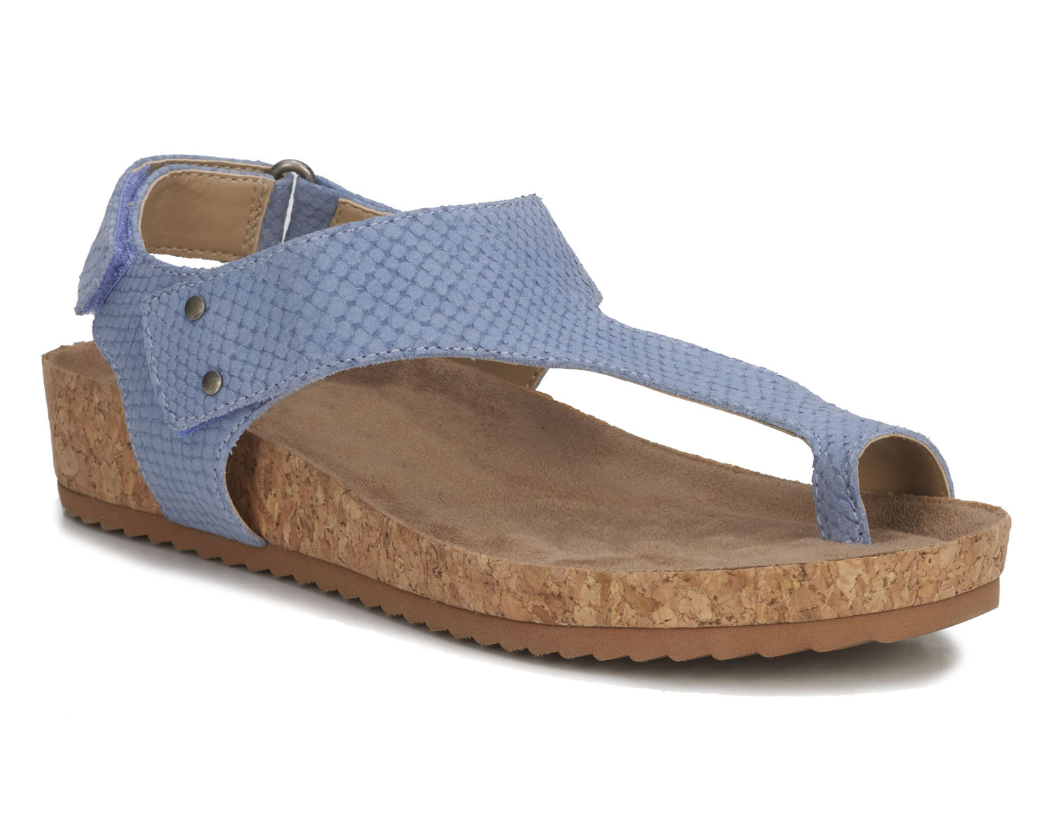 Denim Matte Snake Leather-PRESTON BY ROS HOMMERSON 1