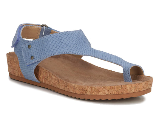 Denim Matte Snake Leather-PRESTON BY ROS HOMMERSON 1