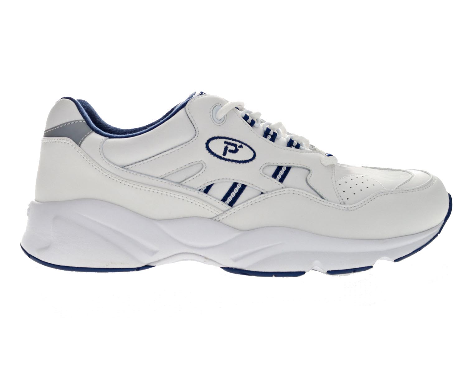 White Navy-Stability Walker Propet 5