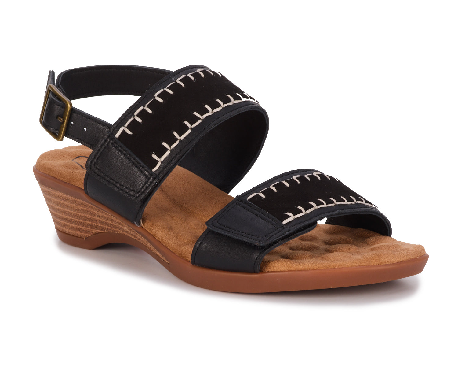 Black Leather Suede-KATERI BY ROS HOMMERSON 1
