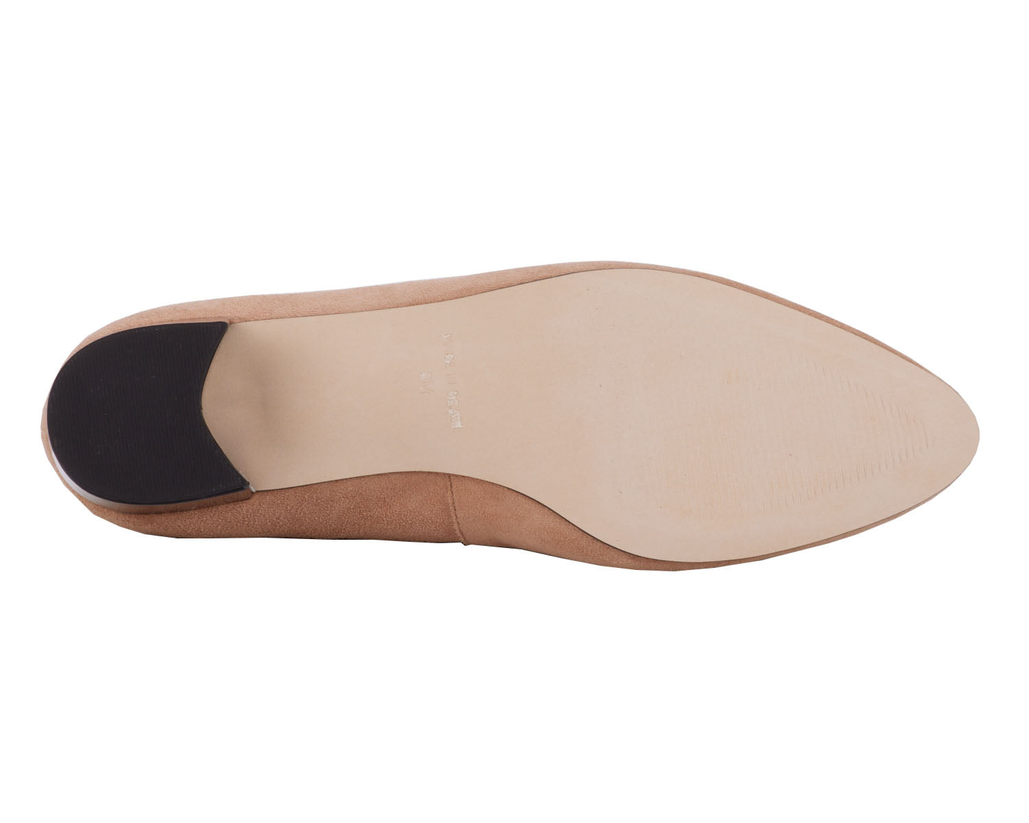 Nude Suede Black Patent-HONEY BY ROS HOMMERSON 6