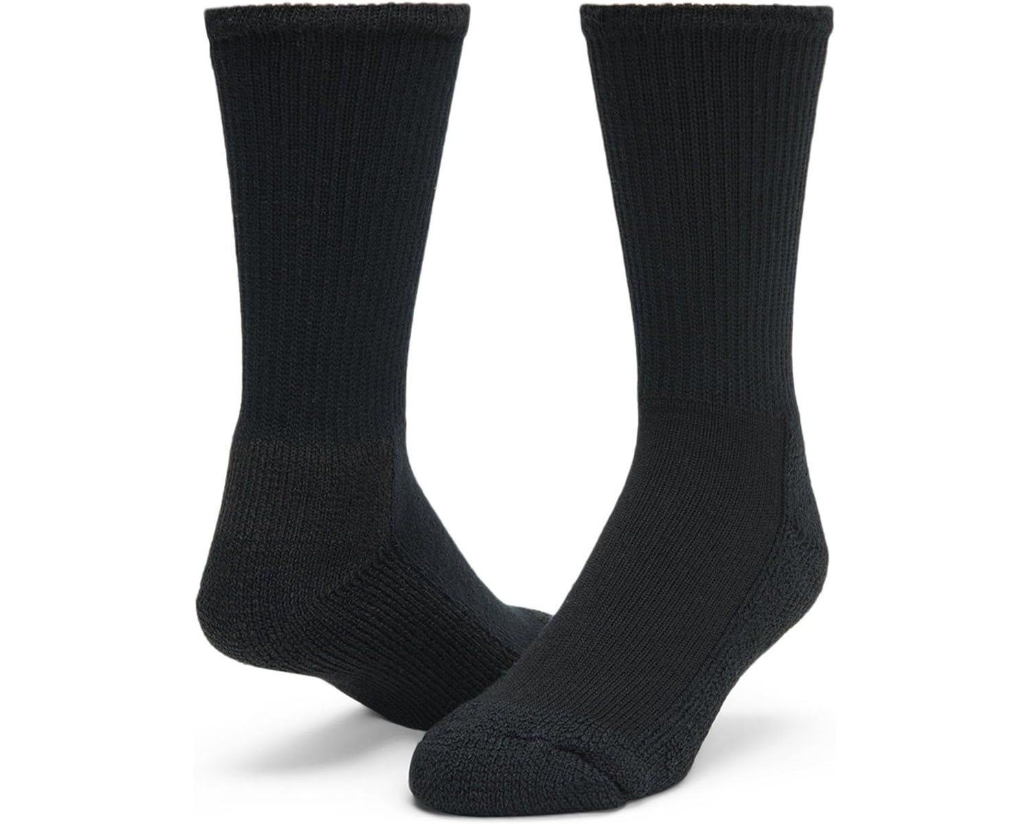 Black-Wigwam At Work Steel Toe Cushioned Sock 1