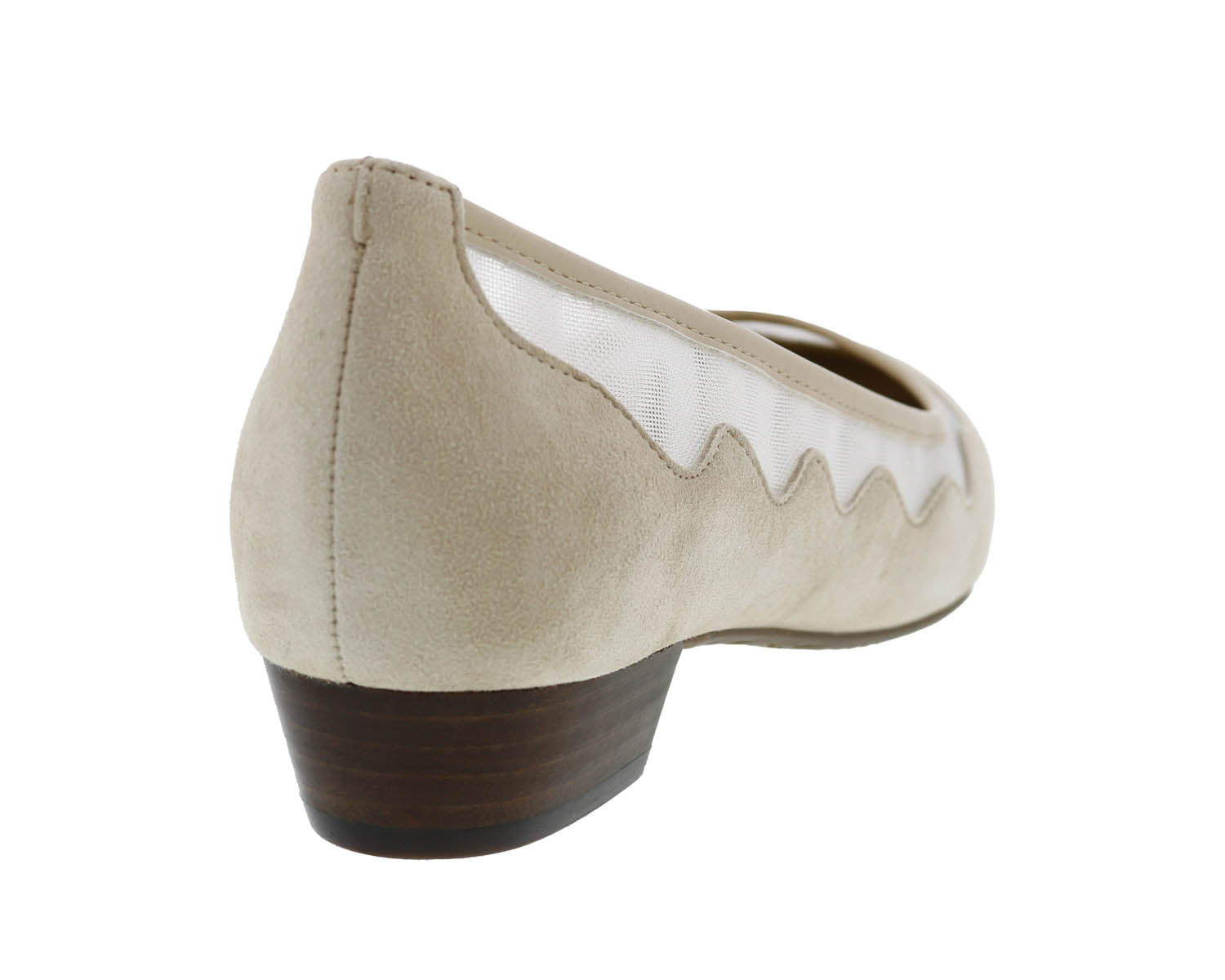 Nude Suede Leather-TOOTSIE BY ROS HOMMERSON 4
