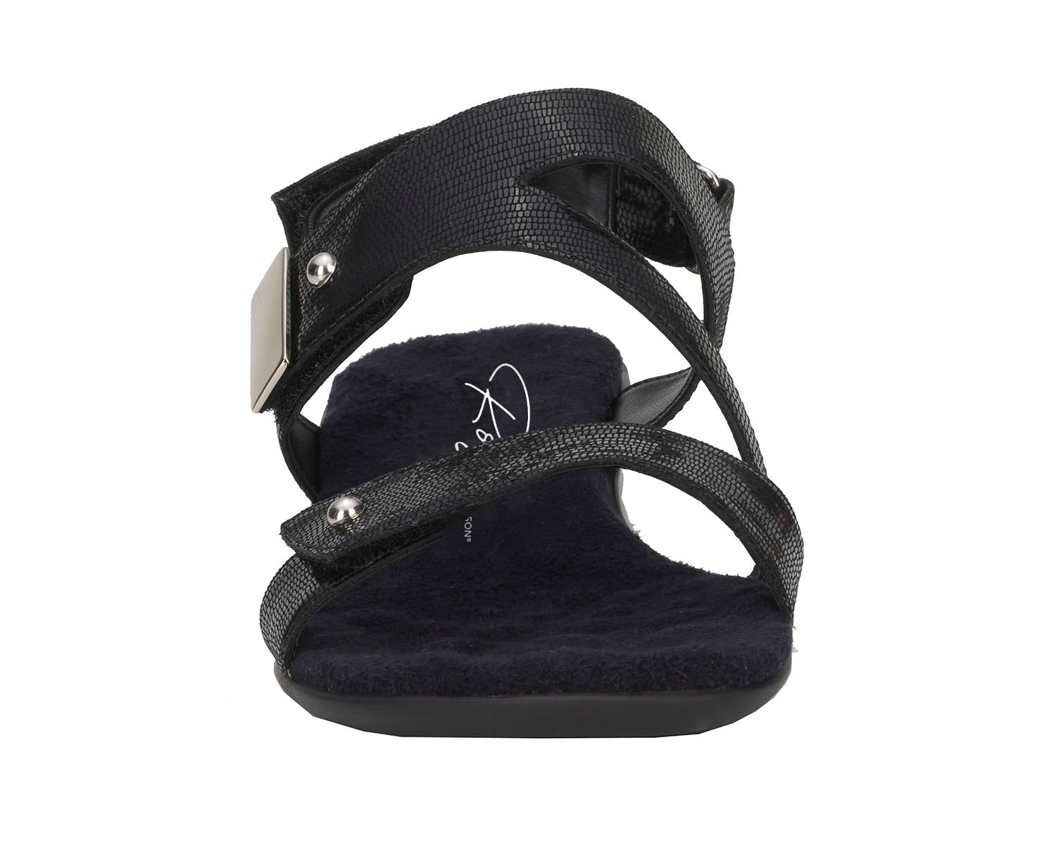 Black Patent Lizard Print Leather-CHLOE BY ROS HOMMERSON 7