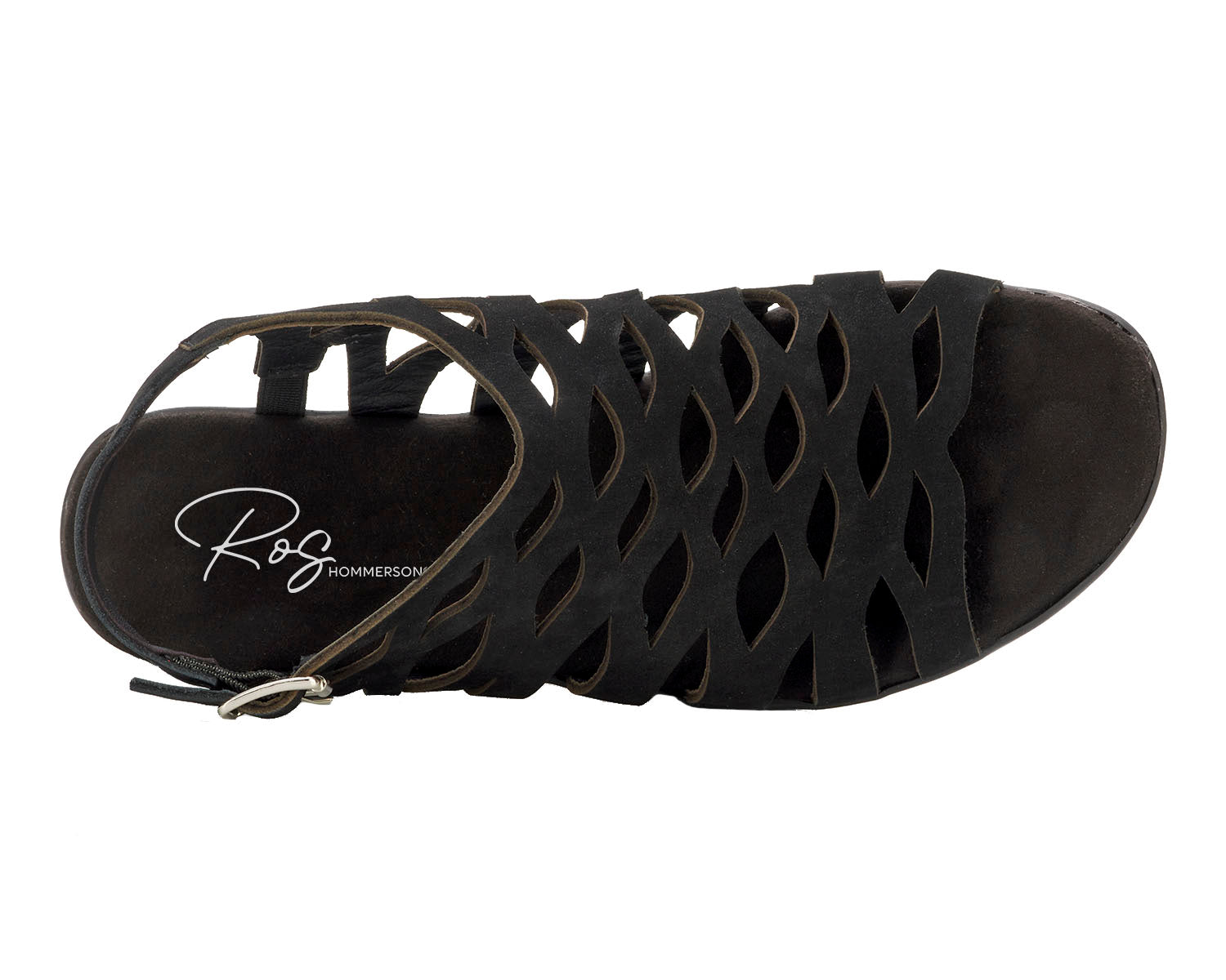 Black Nubuck Leather-KATIA BY ROS HOMMERSON 5