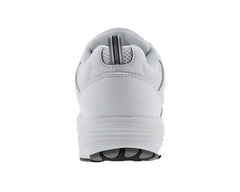 White Leather White Mesh-FLASH II BY DREW 6