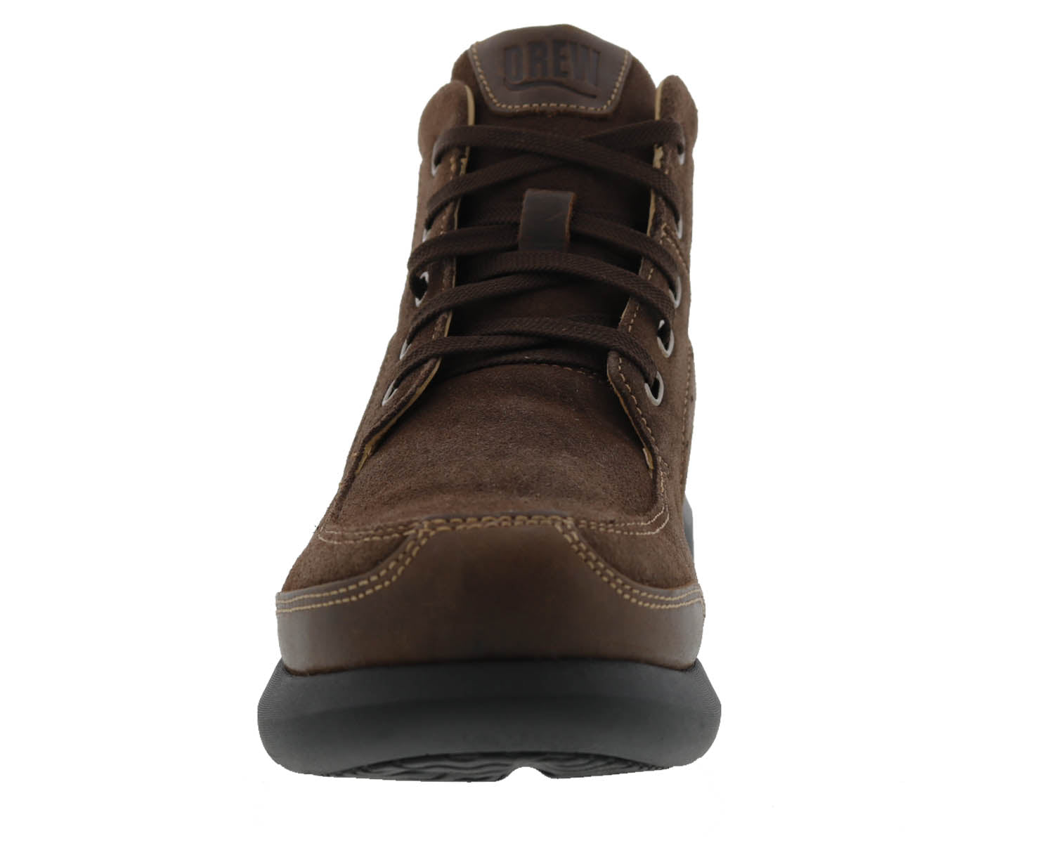 Brown Suede Leather-Murphy BY DREW 7
