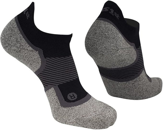 Black-OS1st PB4 Pickleball Sock - No Show 1