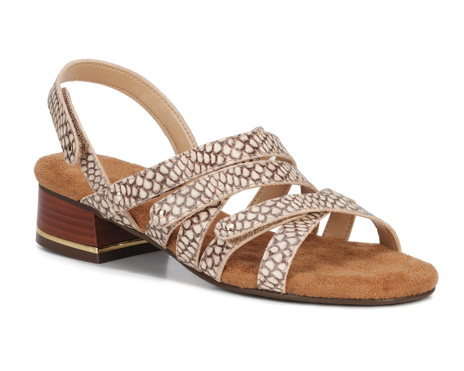 Roccia Snake Print Leather-BREEZE BY ROS HOMMERSON 1