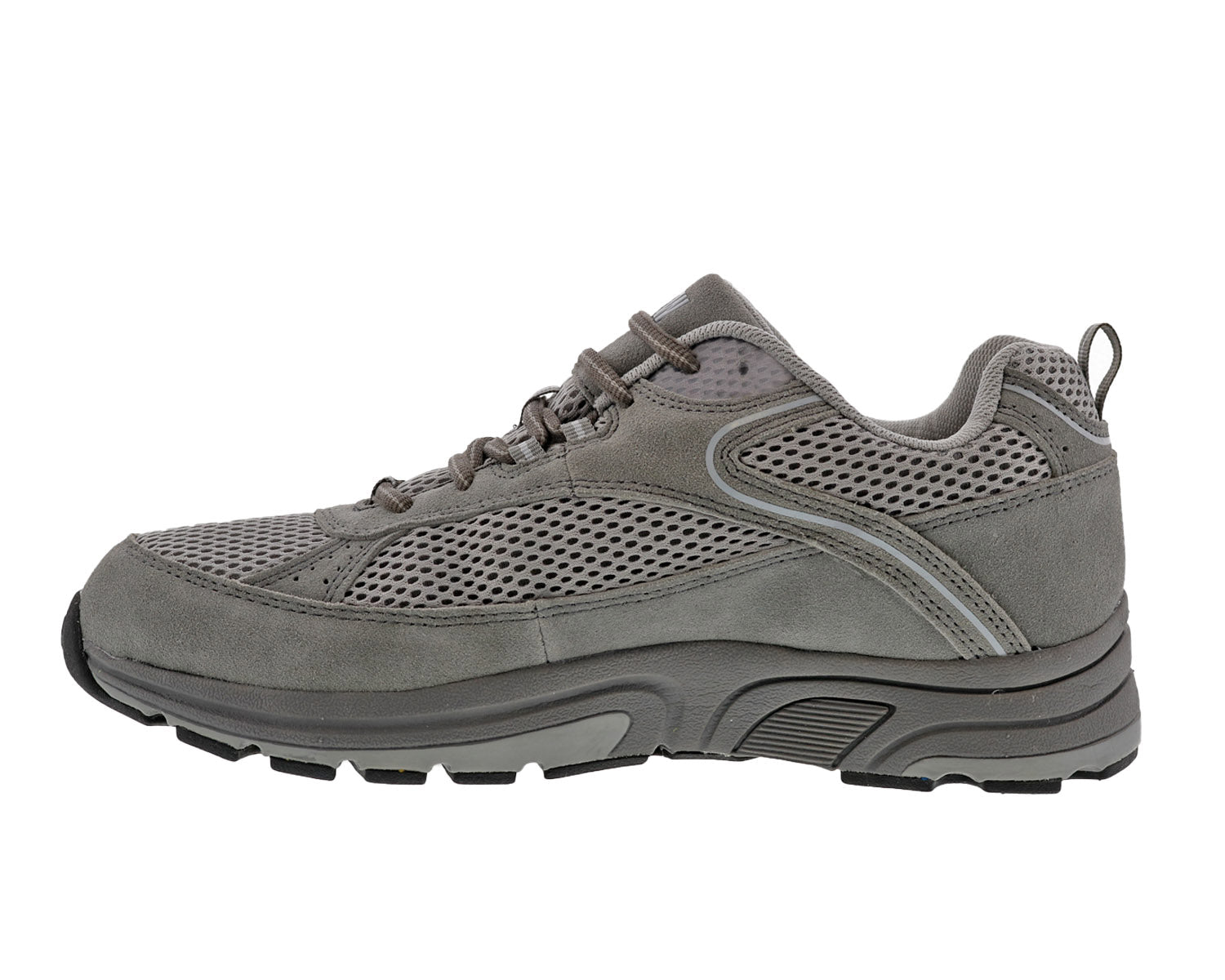 Grey Leather Mesh-AARON BY DREW 6