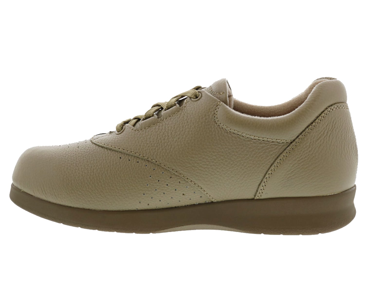 Taupe Leather-Parade II BY DREW 7