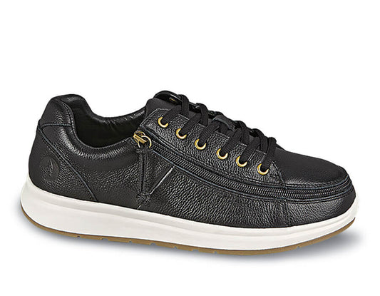 Black Leather-COMFORT LOW BILLY 1