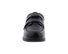 Black Tumbled Leather-Traveler V BY DREW 7