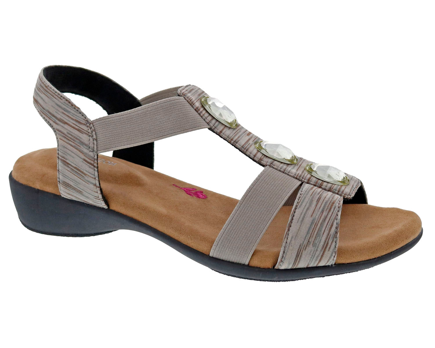 Taupe Multi Stretch Fabric-MACKENZIE BY ROS HOMMERSON 1