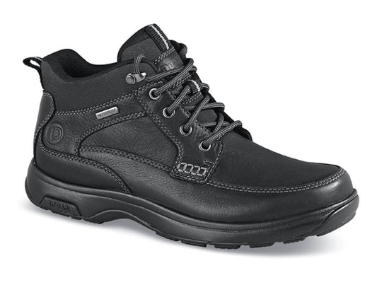 Black Leather-8000 Waterproof Mid Boot BY DUNHAM 1