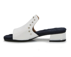 White Leather-BIZZY BY ROS HOMMERSON 6