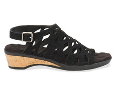Black Nubuck Leather-KATIA BY ROS HOMMERSON 7