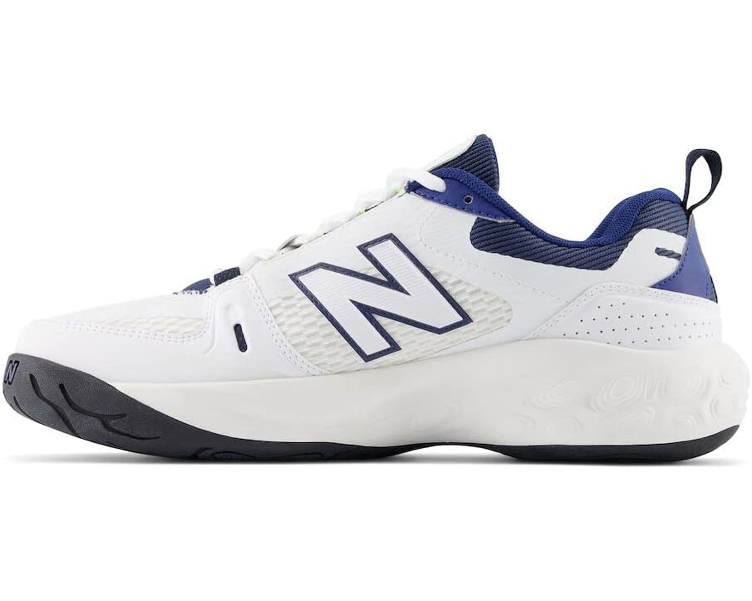 White Navy-1007WT Mens Tennis Shoe BY NEW BALANCE 5